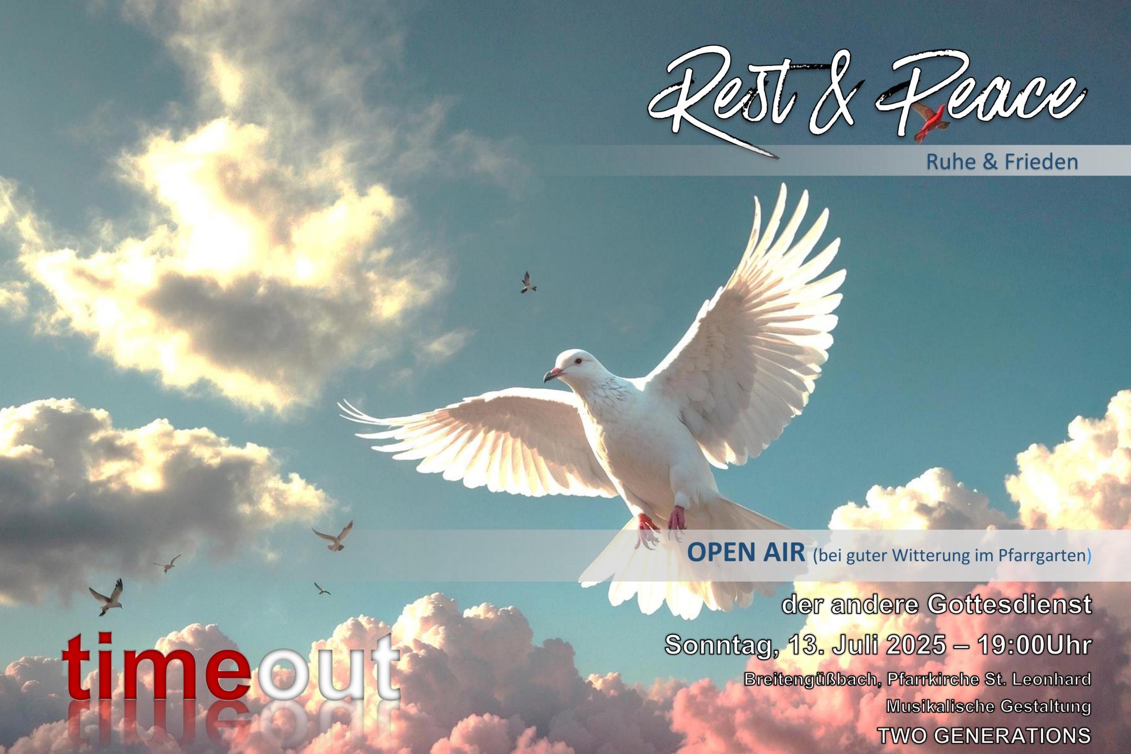 timeout - rest and peace