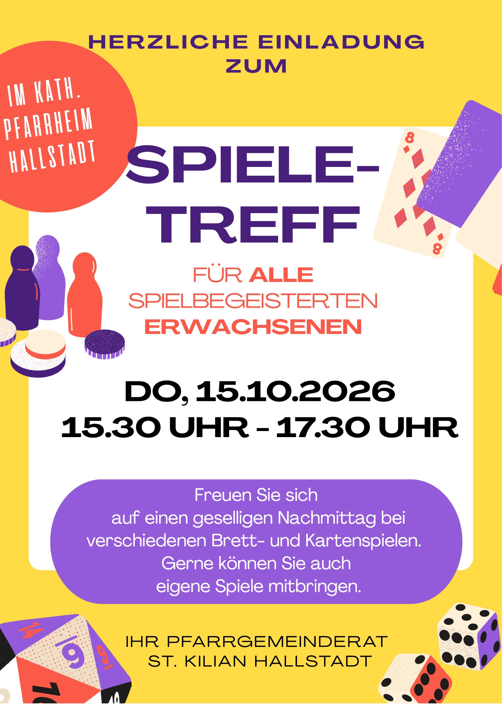 Spieletreff Plakat
