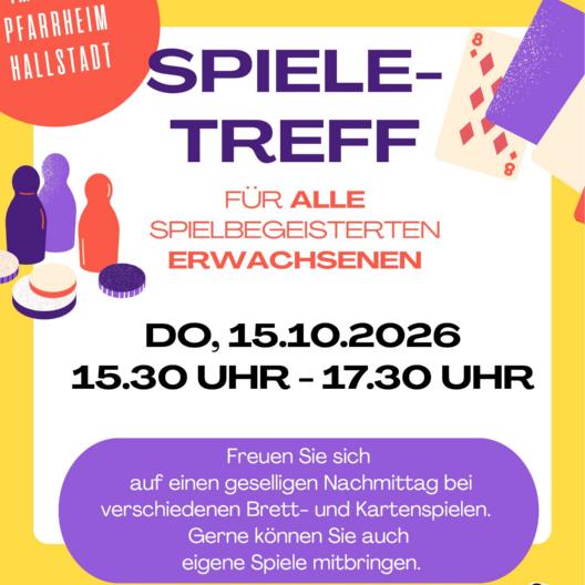 Spieletreff Plakat