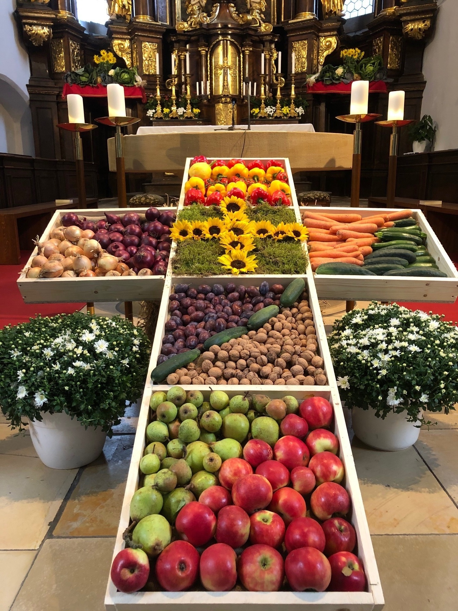 Erntealtar St. Kilian Hallstadt 2020