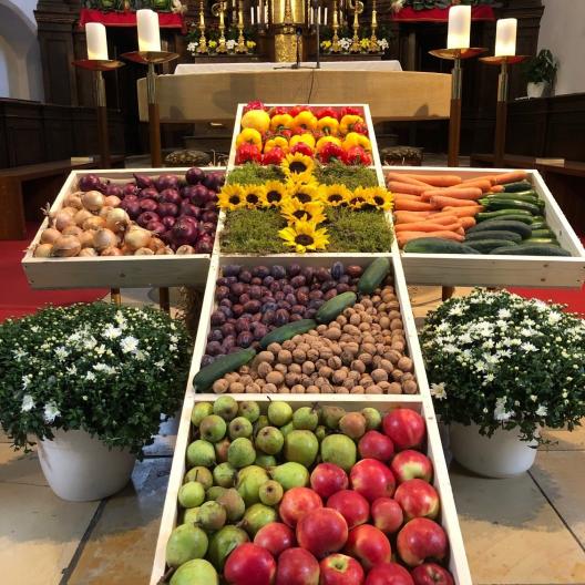 Erntealtar St. Kilian Hallstadt 2020