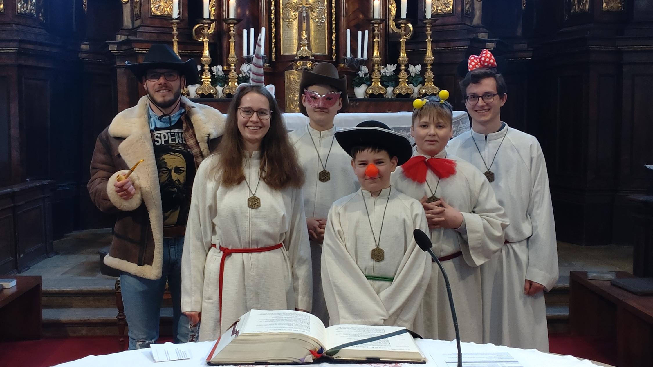 Faschingsgottesdienst Hallstadt 2023