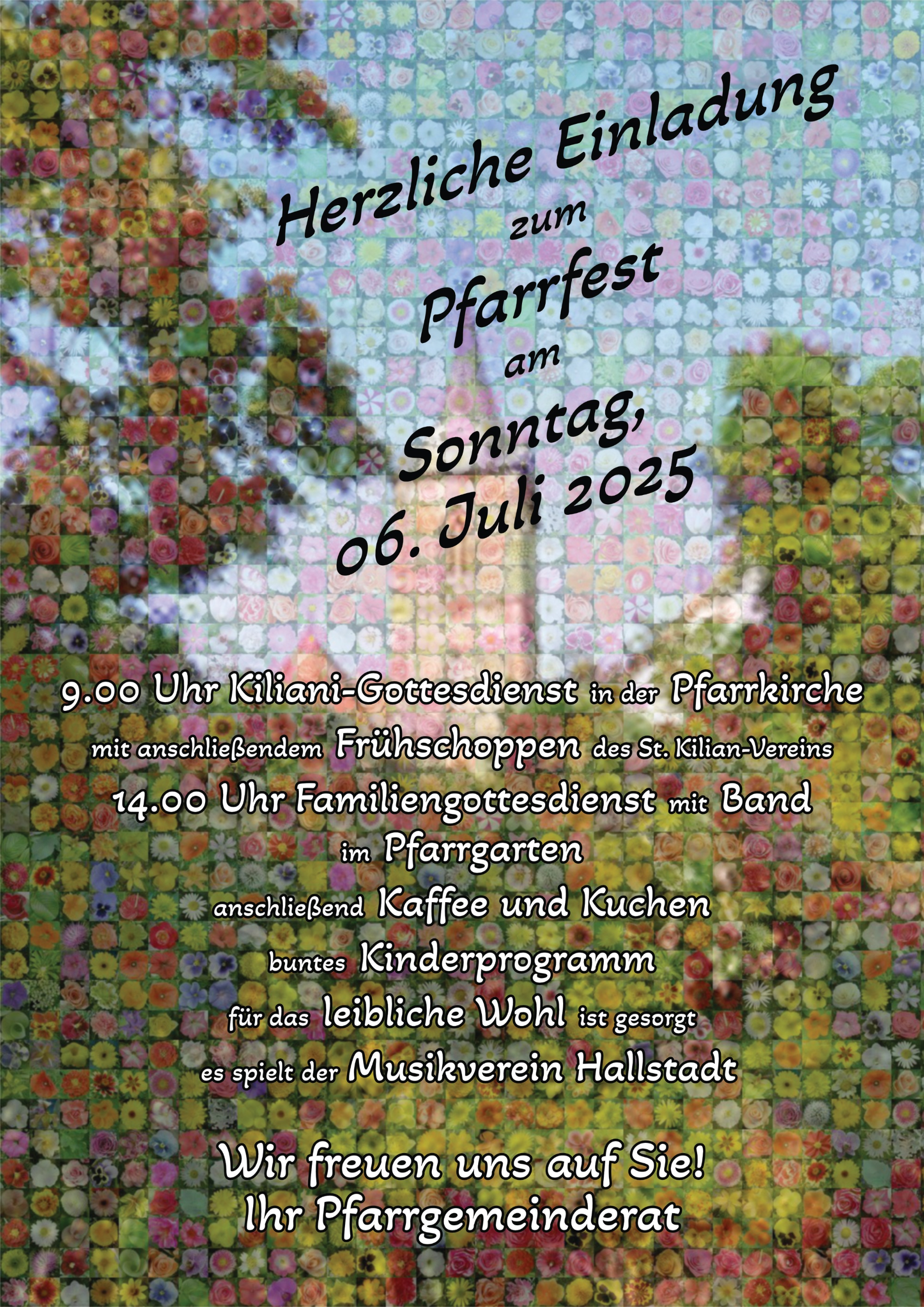 Plakat Pfarrfest 2025