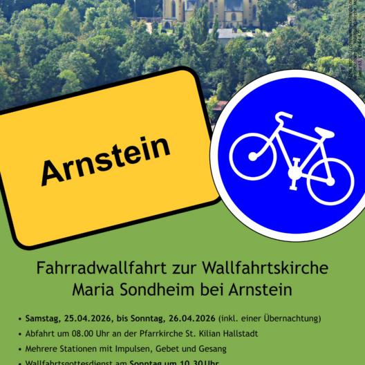 Plakat Fahrradwallfahrt 2026