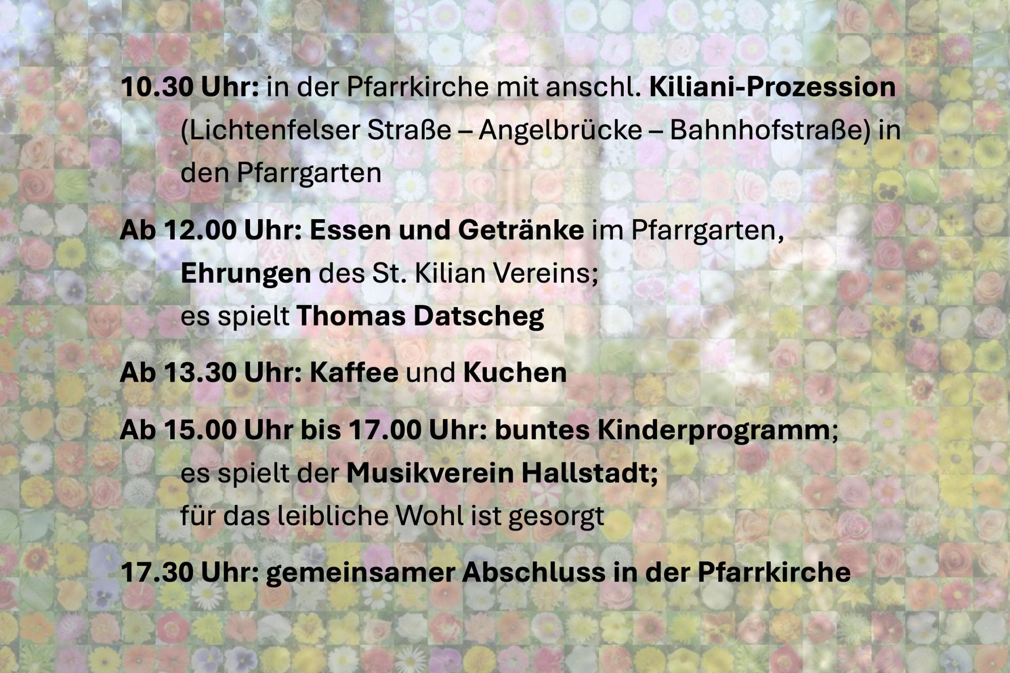 Plakat Pfarrfest 2026